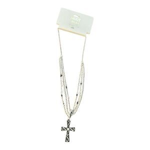 Mixit cross necklace NWT